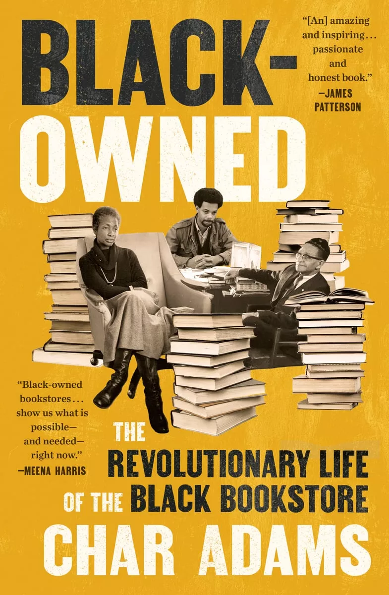 Book cover of 'Black-Owned: The Revolutionary Life of the Black Bookstore'