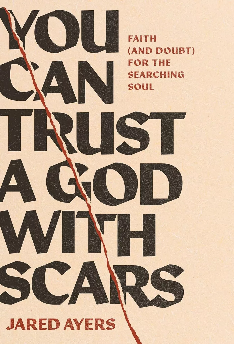 Book cover 'You Can Trust a God With Scars'